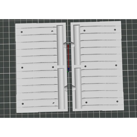 12 Mold for flexible worm lure  injection molding 6.25" long - Picture 2 of 7